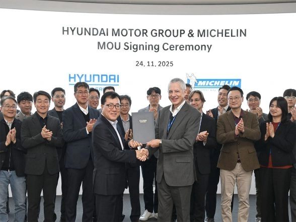 Business News | Hyundai, Kia Join Hands with Michelin to Develop Next-generation Tyres