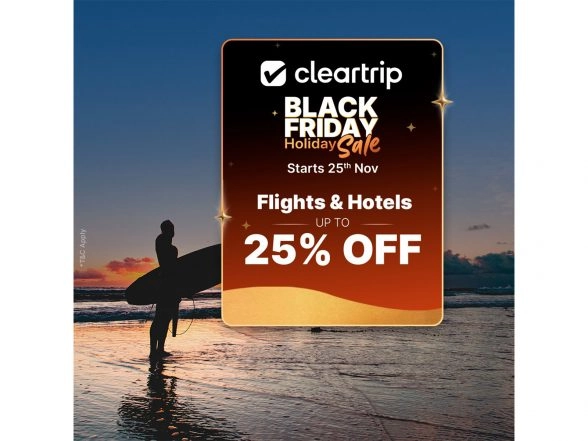 Business News | Cleartrip Launches Its Biggest Black Friday Holiday Sale for 2025