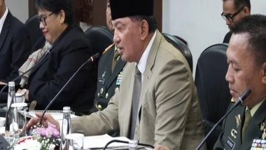 World News | 'Defence Cooperation Important Pillar of Relationship': Indonesian Defence Minister Sjafrie Sjamsoeddin