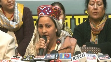 India News | Seven-day Exercise to Gauge Workers' Pulse: Lok Sabha MP Sanjana Jatav Launches Congress Organisation Revival Drive in Shimla