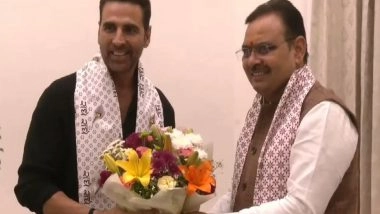 Entertainment News | Akshay Kumar Meets CM Bhajanlal Sharma, Praises Rajasthan's Hospitality, Rapid Development