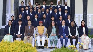 India News | Trainee Officers Call on Himachal Governor Shiv Pratap Shukla at Raj Bhavan