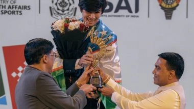 Sports News | Goa CM Keen on Taking Chess to All Schools in State After FIDE World Cup 2025 Success