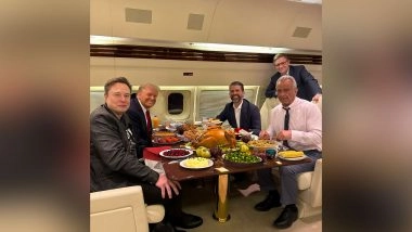 World News | Trump, Elon Musk Appear Together in RFK Jr's Thanksgiving Photo, Spark Reunion Buzz