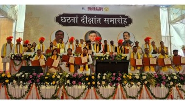 Business News | Maharishi University Convocation 2025: A Blend of Culture, Tradition and Achievement