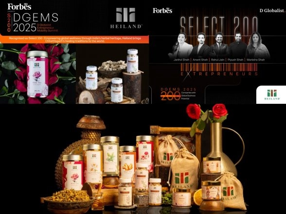 Business News | Heiland: India's Emerging Herbal Wellness Powerhouse Joins Forbes DGEMS 2025 Select 200