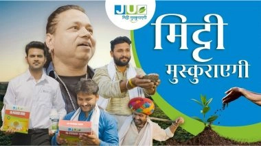 Business News | JU Agri Sciences Unveils 'Muskuraye Mitti, Muskurayega Hindustan' Anthem by Padam Shri Kailash Kher