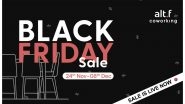 Business News | Alt.f Coworking Launches Exclusive Black Friday 2025 Sale Across Noida, Gurgaon, and Virtual Offices