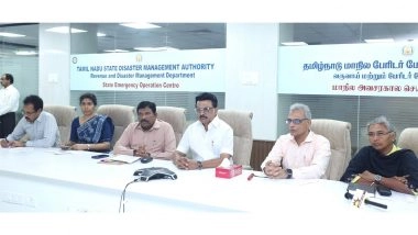 India News | Tamil Nadu CM MK Stalin Mobilises SDRF, NDRF Teams for Cyclone Ditwah