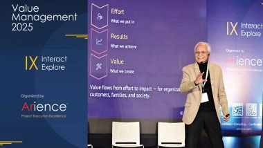 Business News | Value Management 2025 - From Cost Optimization to Sustainable Growth November 8, 2025, Hyatt Regency, Pune
