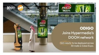 Business News | Falcon Tech Robotics LLC and Hypermedia FZ-LLC Partner for 360 Odigo Robot Deployment, Driving Kody Technolab's Dominance in Middle East Robotics