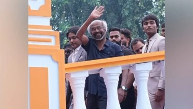 Entertainment News | Rajinikanth Adds Star Power to IFFI 2025 Finale Day, Meets Cinema Lovers