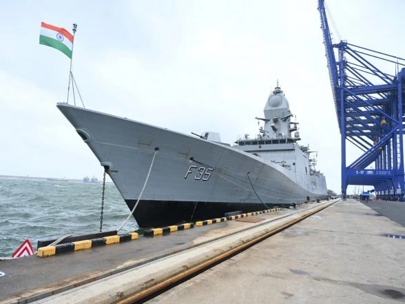 World News | INS Vikrant, INS Udaygiri Participate in Sri Lanka Navy's International Fleet Review 2025