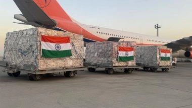 World News | India Delivers 73 Tonnes of Life-saving Medicines, Vaccines and Essential Supplements to Kabul