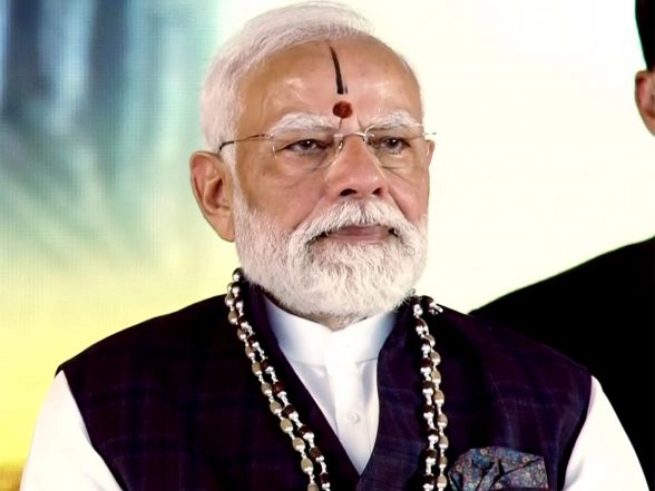 India News | PM Modi Visits Karnataka, Goa; Urges People to Take Nine Resolves Including Water Conservation, Uplifting Poor and Adopting Swadeshi