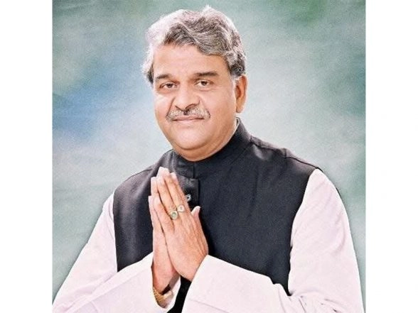 India News | Congress Spokesperson Anshu Awasthi Pays Tribute to Former Union Minister Prakash Jaiswal