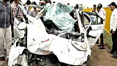 India News | Five from Kolar, Including Two Children, Killed in Andhra Pradesh Road Accident
