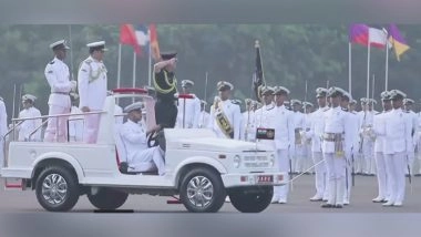 India News | CDS General Anil Chauhan Reviews INA Ezhimala Autumn Term Passing out Parade