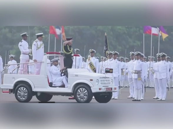 India News | CDS General Anil Chauhan Reviews INA Ezhimala Autumn Term Passing out Parade