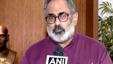 India News | Unnikrishnan Potti's Photos with Sonia Gandhi Expose Congress-CPM Nexus in Sabarimala Gold Theft Case: BJP's Rajeev Chandrasekhar