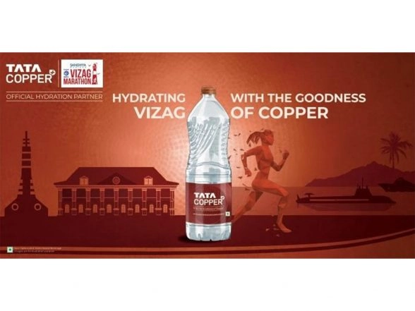 Business News | Tata Copper+ Powers Vizag Marathon 2025 as Official Hydration Partner
