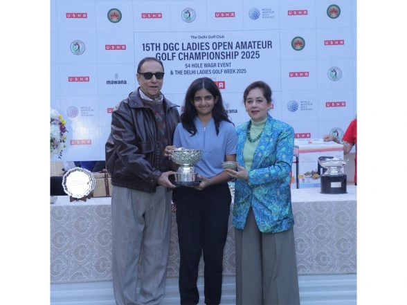 Sports News | Ojaswini Saraswat Clinches Title at 15th DGC Ladies Amateur Open Golf Championship 2025