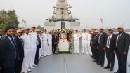India News | Mazagon Dock Delivers 'Taragiri' to Navy, Fourth Nilgiri-class Stealth Frigate Under Project 17A