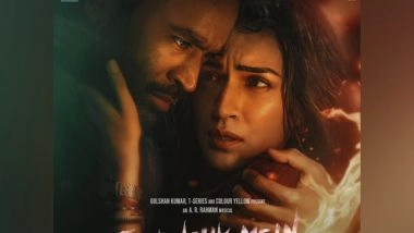 Entertainment News | Dhanush, Kriti Sanon's 'Tere Ishk Mein' Starts Strong at Box Office, Mints Rs 15.06 Crore on Opening Day