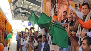 India News | Union Ministers Ashwini Vaishnaw, Gajendra Sekhawat Inaugurate 'Swarn Nagari' Jaisalmer-Delhi Train