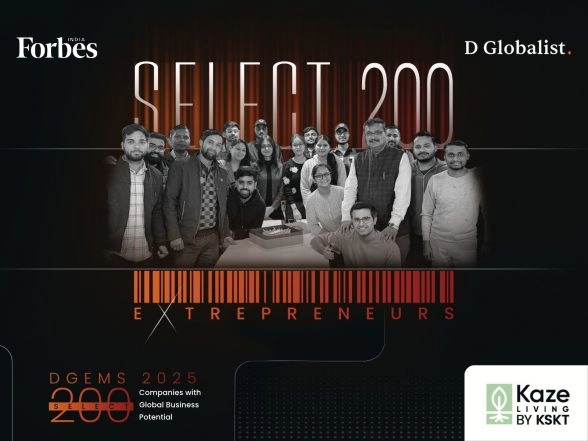 Business News | Kisaan Se Kitchen Tak (KSKT) Selected for Forbes DGEMS Select 200, 2025