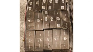 India News | CISF Foils Attempt to Smuggle Cigarette Consignment at Hyderabad Airport