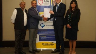 Business News | UK-based Association of International Accountants (AIA) Announces Strategic Partnership with India's Finprov Learning