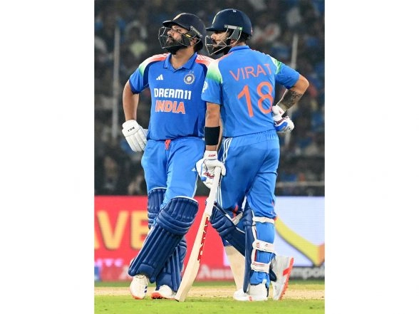 Sports News | Kohli, Rohit Go Full Throttle During Practice Ahead of South Africa ODIs