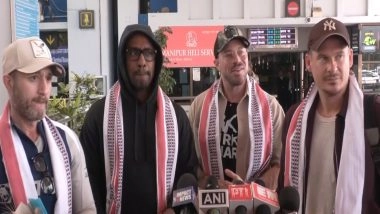 Entertainment News | UK Pop Band 'Blue' Lands in Imphal Ahead of Sangai Music Festival Performance