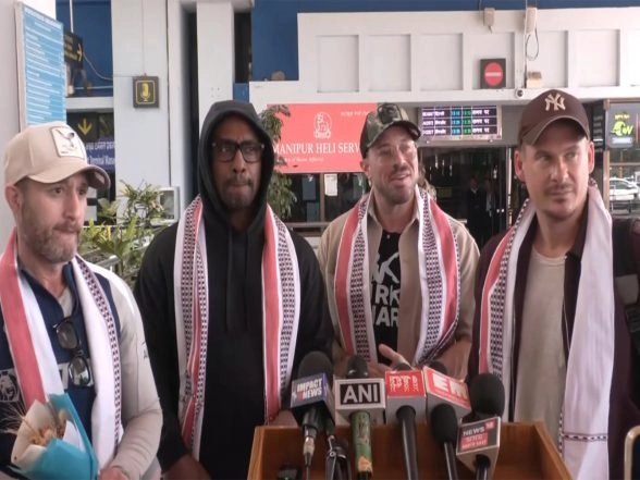 Entertainment News | UK Pop Band 'Blue' Lands in Imphal Ahead of Sangai Music Festival Performance