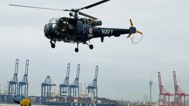 World News | Operation Sagar Bandhu: Chetak Helicopters from INS Vikrant Used in Rescue Ops in Sri Lanka, Says EAM Jaishankar