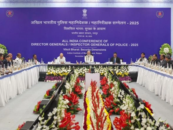 India News | Raipur Hosts 60th DGP-IGP Conference: PM Modi to Review Progress, Outline Roadmap for Surakshit Bharat