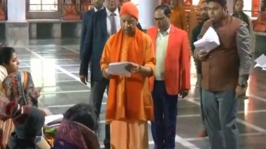 India News | UP CM Yogi Addresses Public Grievances, Concerns During 'Janta Darshan' in Gorakhpur