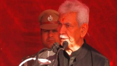 India News | J-K LG Manoj Sinha Lays Foundation for 341 Houses Destroyed During Natural Calamities in Udhampur