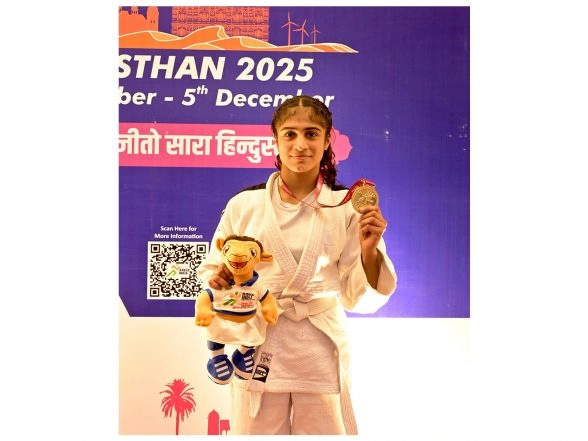 Sports News | KIUG 2025: Father Broke His FD for a Dream, Judoka Jaanvi Repays It with Gold in Udaipur