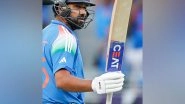 Sports News | Rohit Sharma Breaks Shahid Afridi's Record for Most Sixes in ODIs