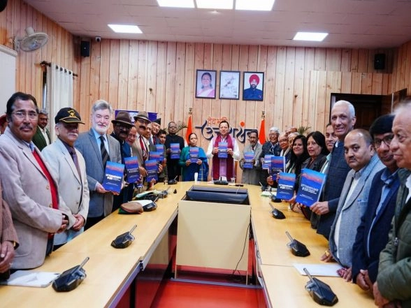 India News | Uttarakhand @25: CM Dhami Releases Book Tracing State's 25 Years of Progress, Future Roadmap