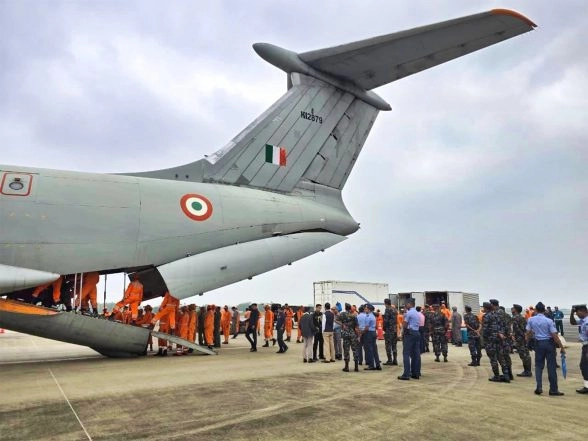 World News | Op Sagar Bandhu: IAF Airlifts NDRF Teams from Pune to Rescue Sri Lankan Citizens Amid Cyclone Ditwah's Devastation