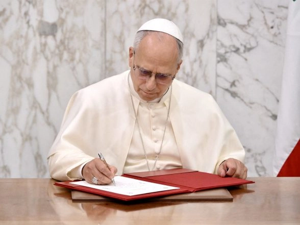 World News | Pope Leo Reiterates the Two-state Solution for Israeli-Palestine Conflict