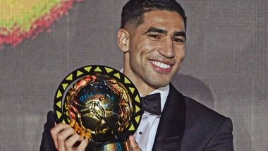 PSG and Morocco Defender Achraf Hakimi Named African Men's Player of the Year at CAF 2025 Awards
