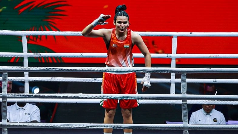 Arundhati Chowdhury Wins Gold Medal in Women's 70 KG Category at World Boxing Cup Finals 2025, Defeats Uzbekistan's Aziza Zokirova to Bag Top Prize