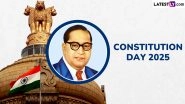 Constitution Day 2025: Quotes by Dr BR Ambedkar To Commemorate the Adoption of the Indian Constitution
