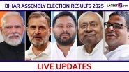 Bihar Election Result 2025 Live News Updates: NDA Bags 202 Seat Mandate As Mahagathbandhan Slips To Historic Low