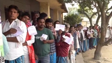 Bihar Assembly Elections 2025 Phase 2 Voting: Polling Begins in 122 Constituencies; By-Polls in 8 Seats Across 6 States and 1 UT