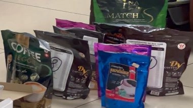 Cocaine Smuggling Bid Foiled at Mumbai Airport: Woman Held With INR 47 Crore Cocaine in Coffee Packets